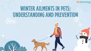 Winter Ailments to Know in Pets by PetCareClub!