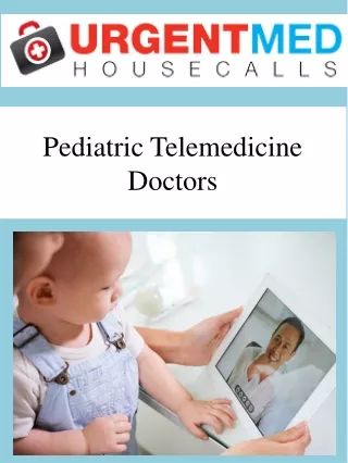 Pediatric Telemedicine Doctors