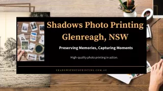 Professional Shadows Photo Printing Glenreagh NSW