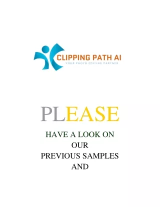 please have a look on our previous samples and