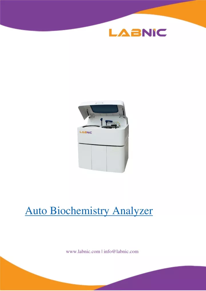auto biochemistry analyzer www labnic