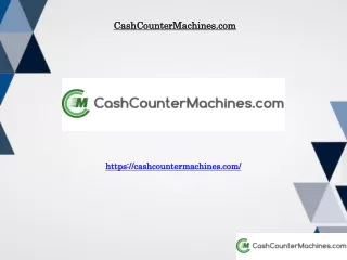 Money Counting Machines