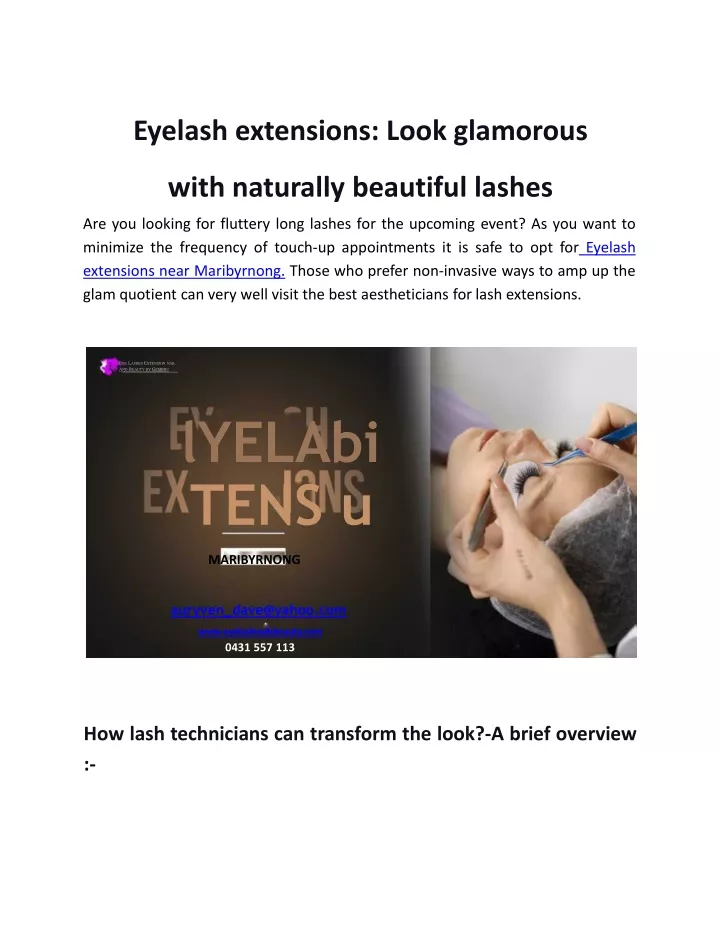 eyelash extensions look glamorous with naturally