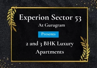 experion sector 53 at gurugram