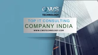 Top Trusted IT Consulting Company in India