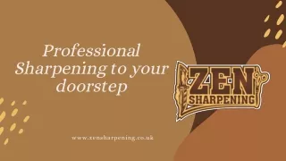 Are you looking for an advanced sharpening service in Cardiff, Wales?
