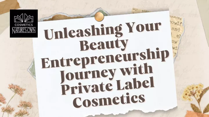 unleashing your entrepreneurship private label