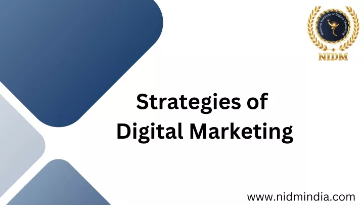 strategies of digital marketing