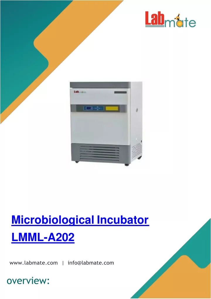 microbiological incubator lmml a202
