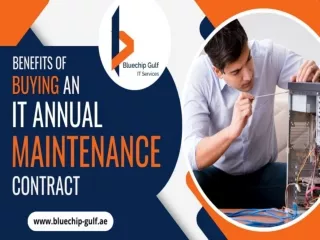 Benefits of Buying IT Annual Maintenance Contract