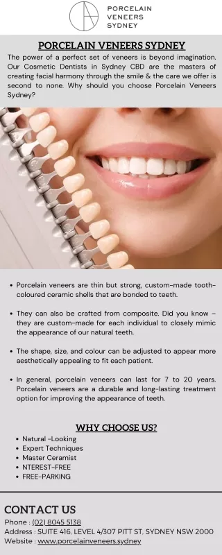 Bring Back Your Smile With Porcelain Veneer Before And After