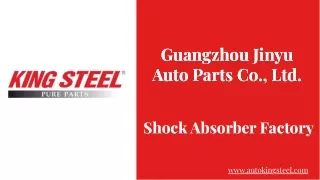 Shock Absorber Factory - Autokingsteel.com