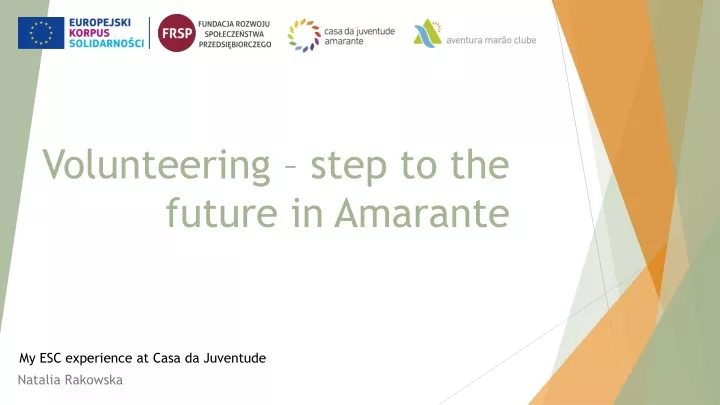 volunteering step to the future in amarante