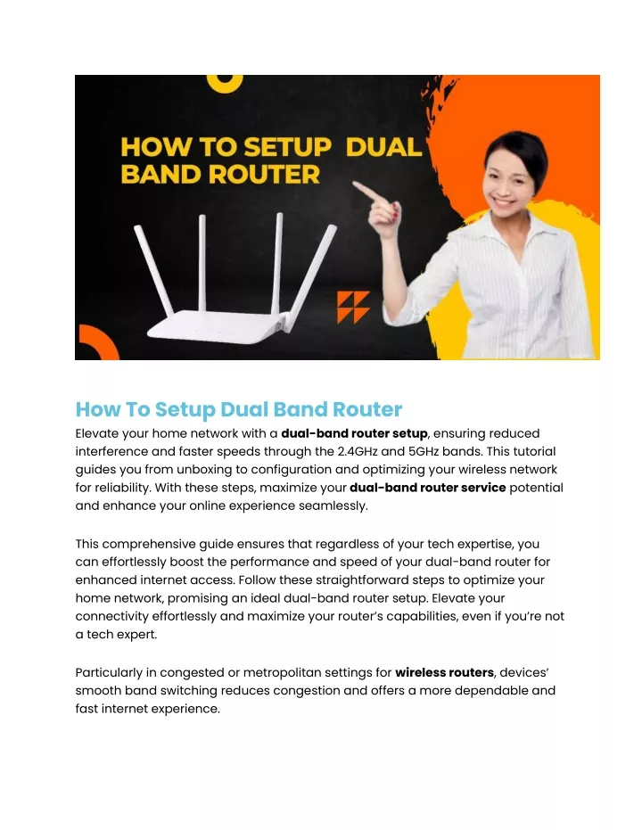 how to setup dual band router elevate your home