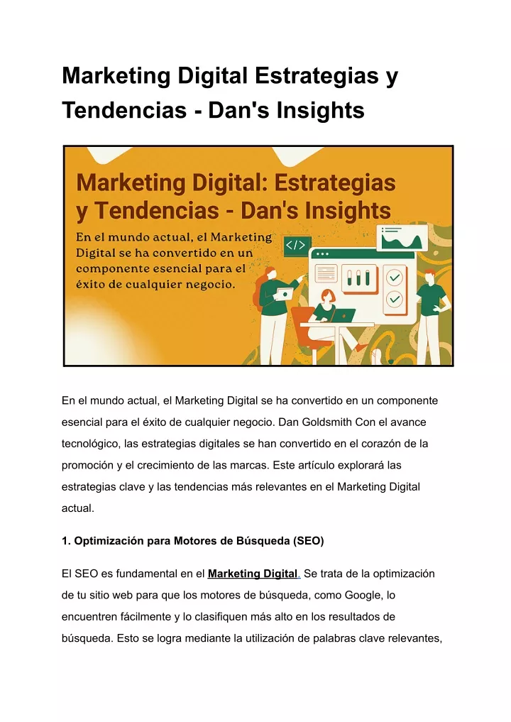 marketing digital estrategias y tendencias