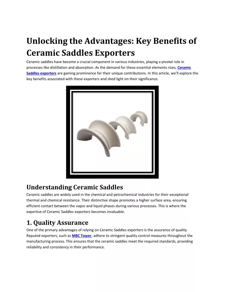 unlocking the advantages key benefits of ceramic