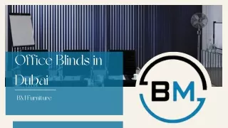 Get the Best Deals on Office Blinds in Dubai