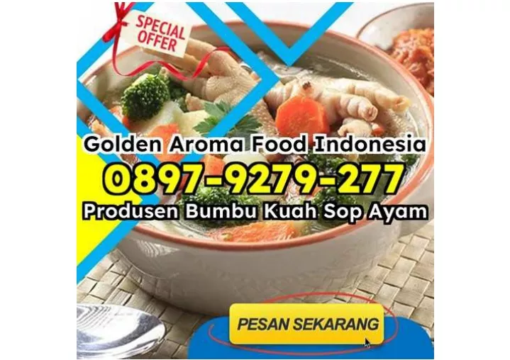 Ppt Menarik Wa 0897 9279 277 Jual Bumbu Kuah Sop Ayam Halal Jogja