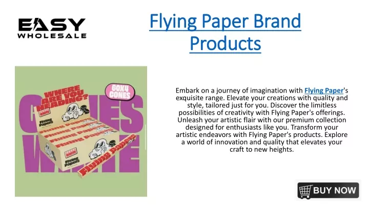 flying paper brand products