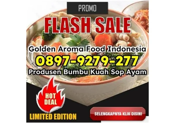 TERBAIK! WA 0897-9279-277 Jual Bumbu Kuah Sop Ayam Mantap Sofifi Tasikmalaya Harga Grosir Bumbu GAFI