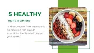 5 healthy