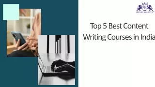 Top 5 Best Content Writing Courses in India (2024)