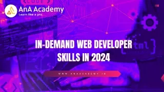 In-Demand Web Developer Skills in 2024