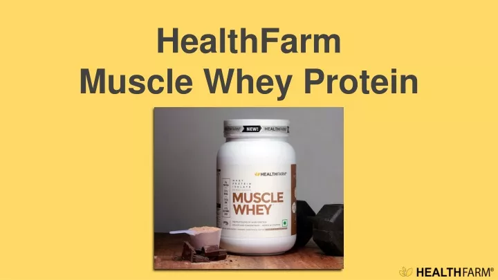 healthfarm muscle whey protein