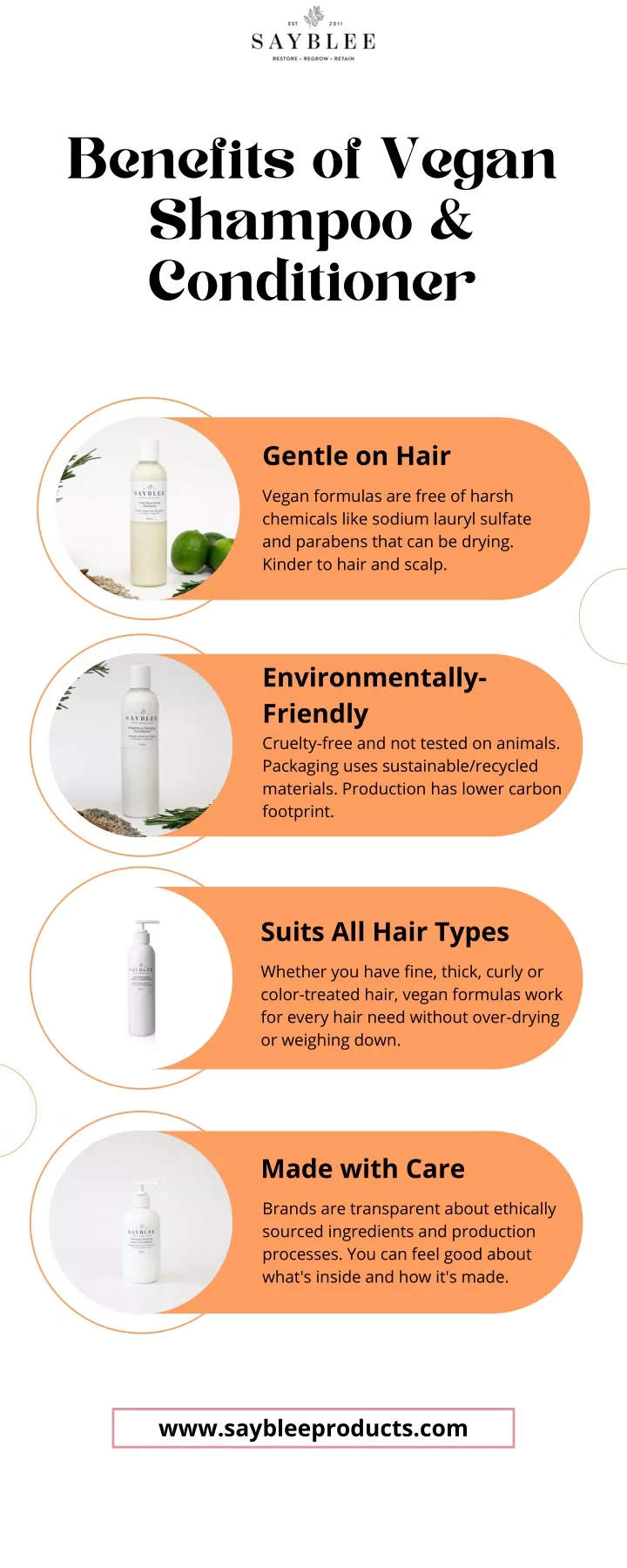 benefits of vegan shampoo conditioner
