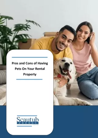 Pros and Cons of Having Pets On Your Rental Property