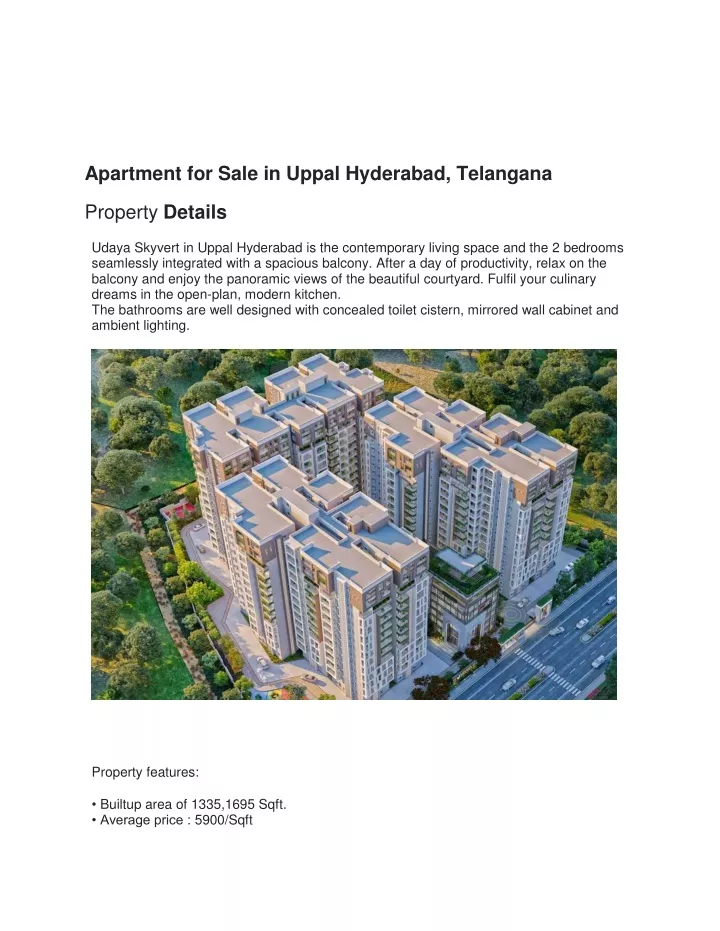 apartment for sale in uppal hyderabad telangana