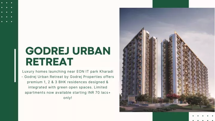 godrej urban retreat luxury homes launching near