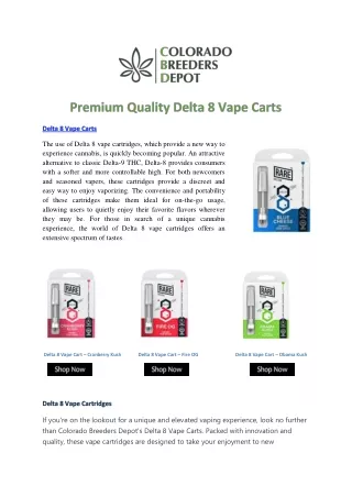 Exploring the Buzz: Unveiling the World of Delta 8 Vape Cart