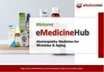 Homeopathy Medicine for Wrinkles & Aging - slide 1