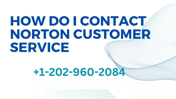 how do i contact norton customer service