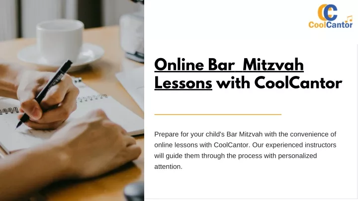 online bar mitzvah lessons with coolcantor