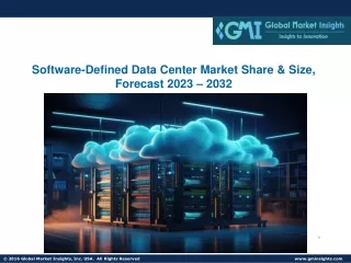 Software-Defined Data Center Market Share & Size, Forecast 2023 – 2032