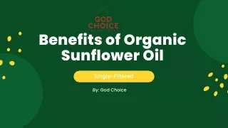 Organic Sunflower Oil Price In Delhi