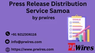 press release distribution service samoa