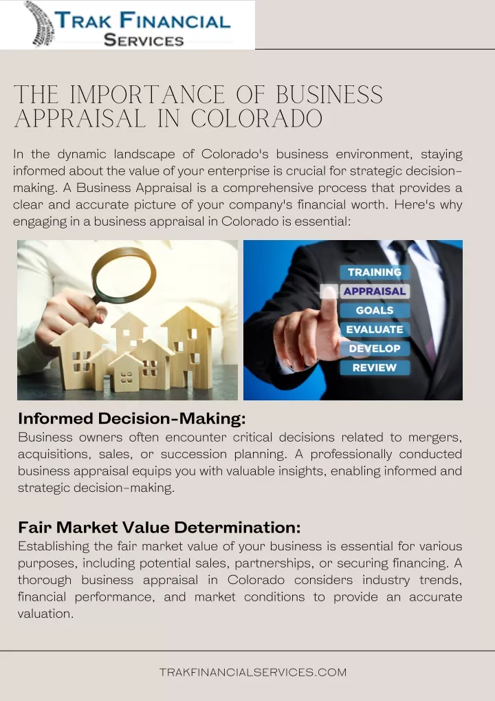 the importance of business appraisal in colorado