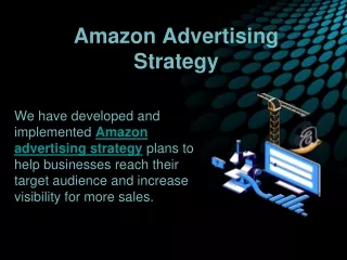 Amazon Advertising Strategy