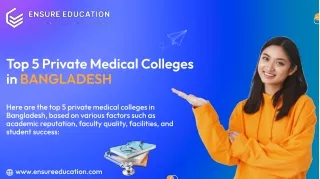 Top 5 Private Medical Colleges in Bangladesh