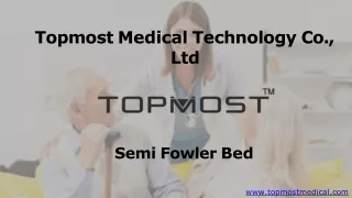 Semi Fowler Bed - Medicaltopmost