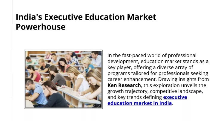 india s executive education market powerhouse