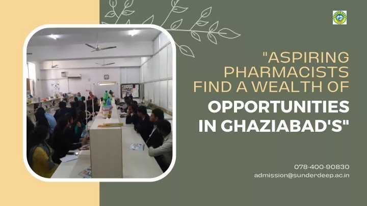 aspiring pharmacists find a wealth