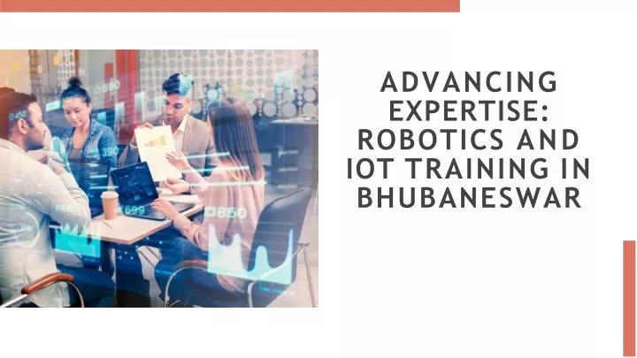 advancing expertise robotics and iot training in bhubaneswar