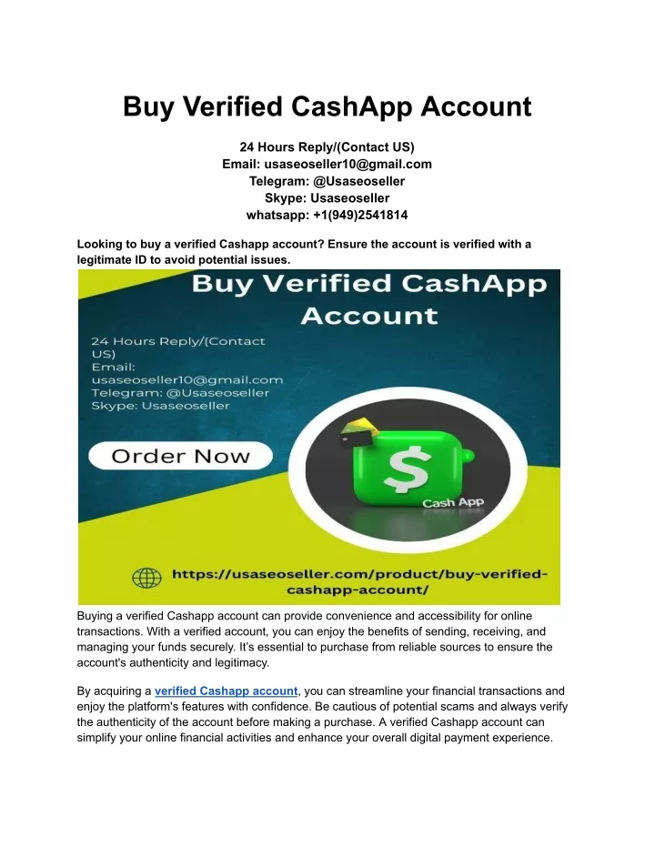 buy verified cashapp account