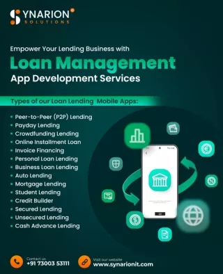 Empower Your Lending Business with Our Loan App Development Services