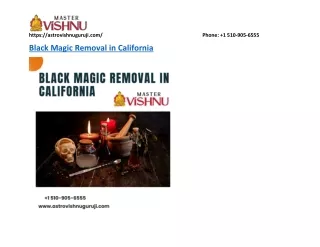 Best Black Magic Removal in California USA