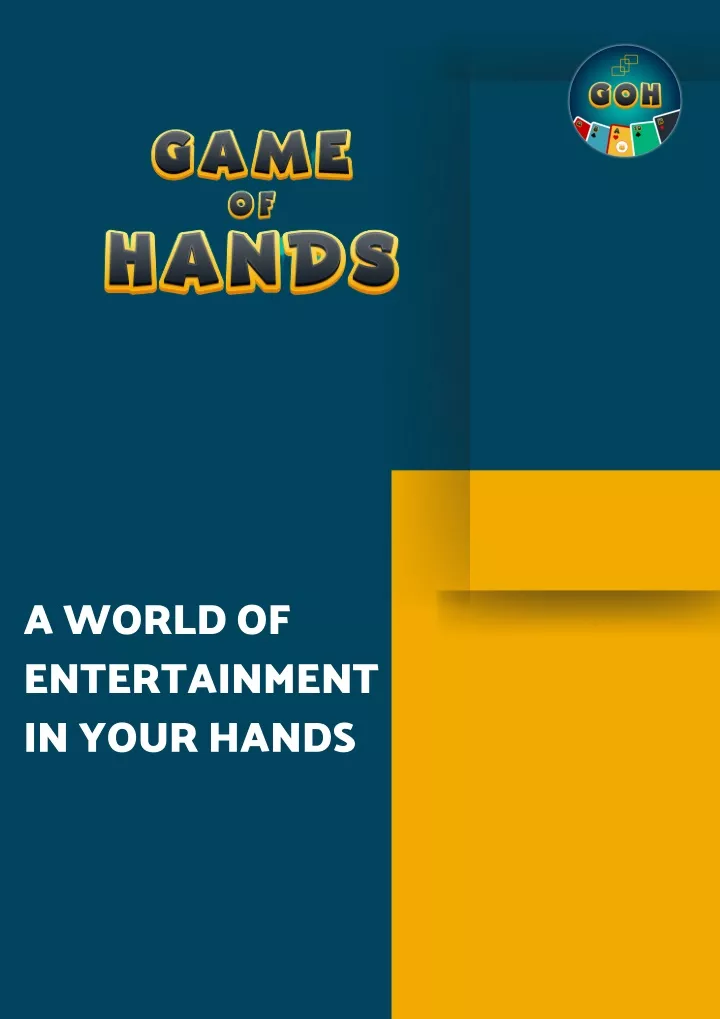 a world of entertainment in your hands